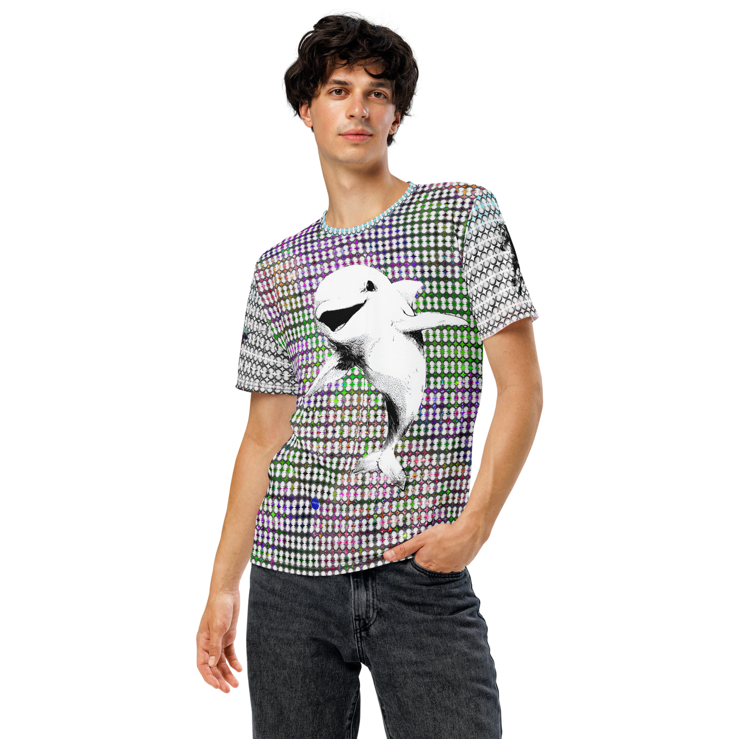 DoT Dolphin T because there's nothing like a bouncing bubbly dolphin to add a bit of smile to your day.
