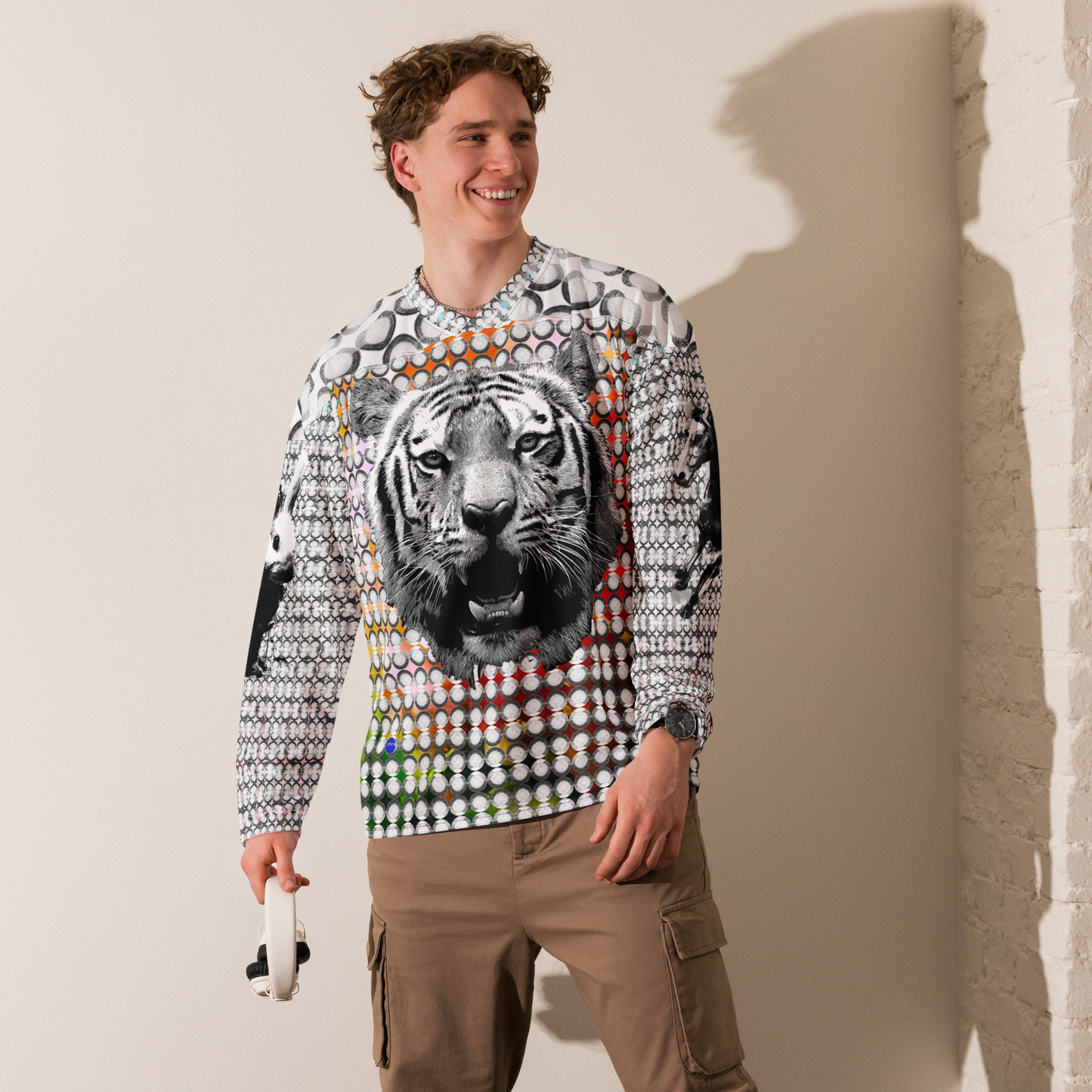 Dot TGR Horse & Bunny Sleeves_Recycled hockey fan jersey