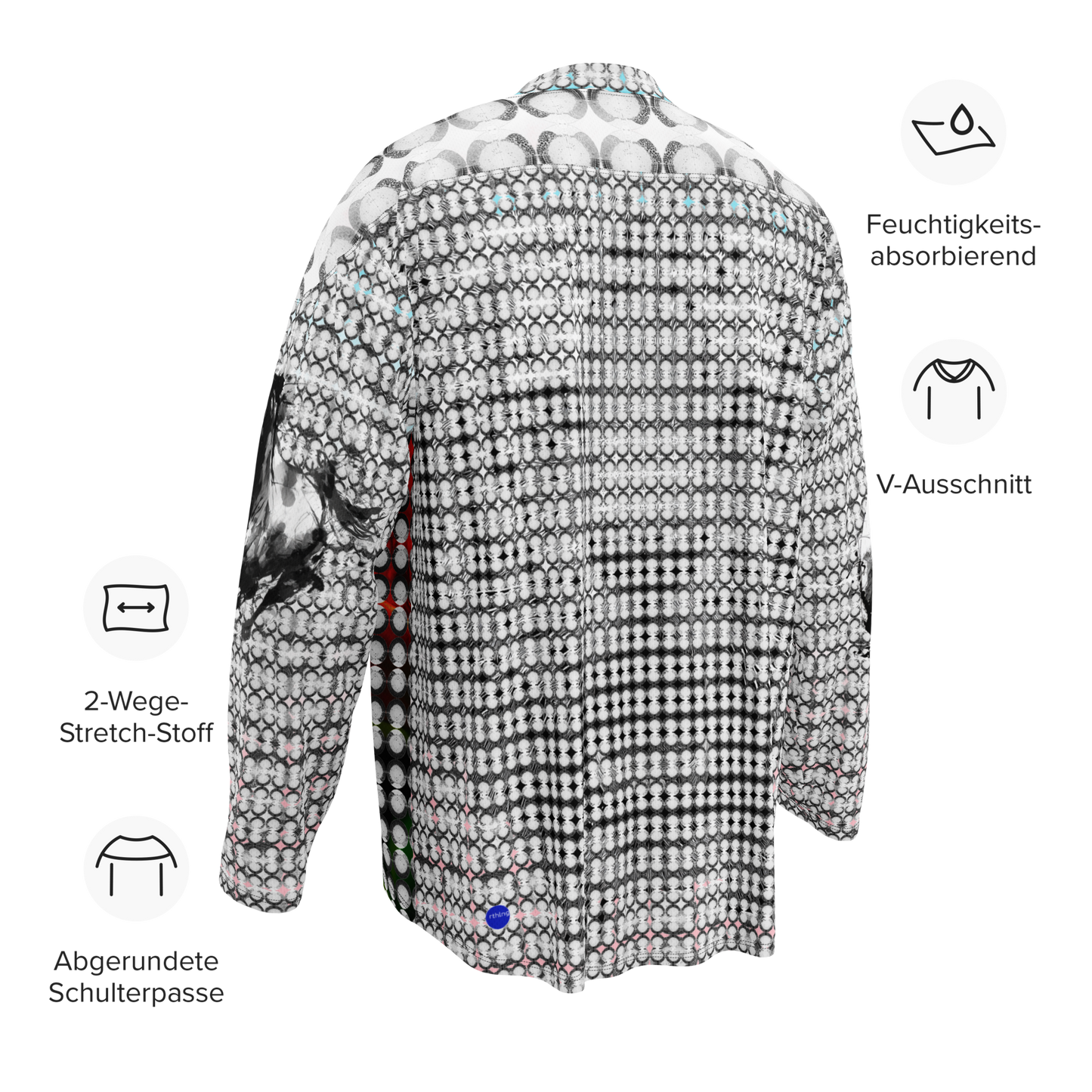 Dot TGR Horse & Bunny Sleeves_Recycled hockey fan jersey