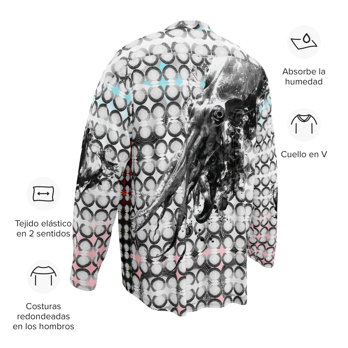 Dot Skwideo Recycled hockey fan jersey