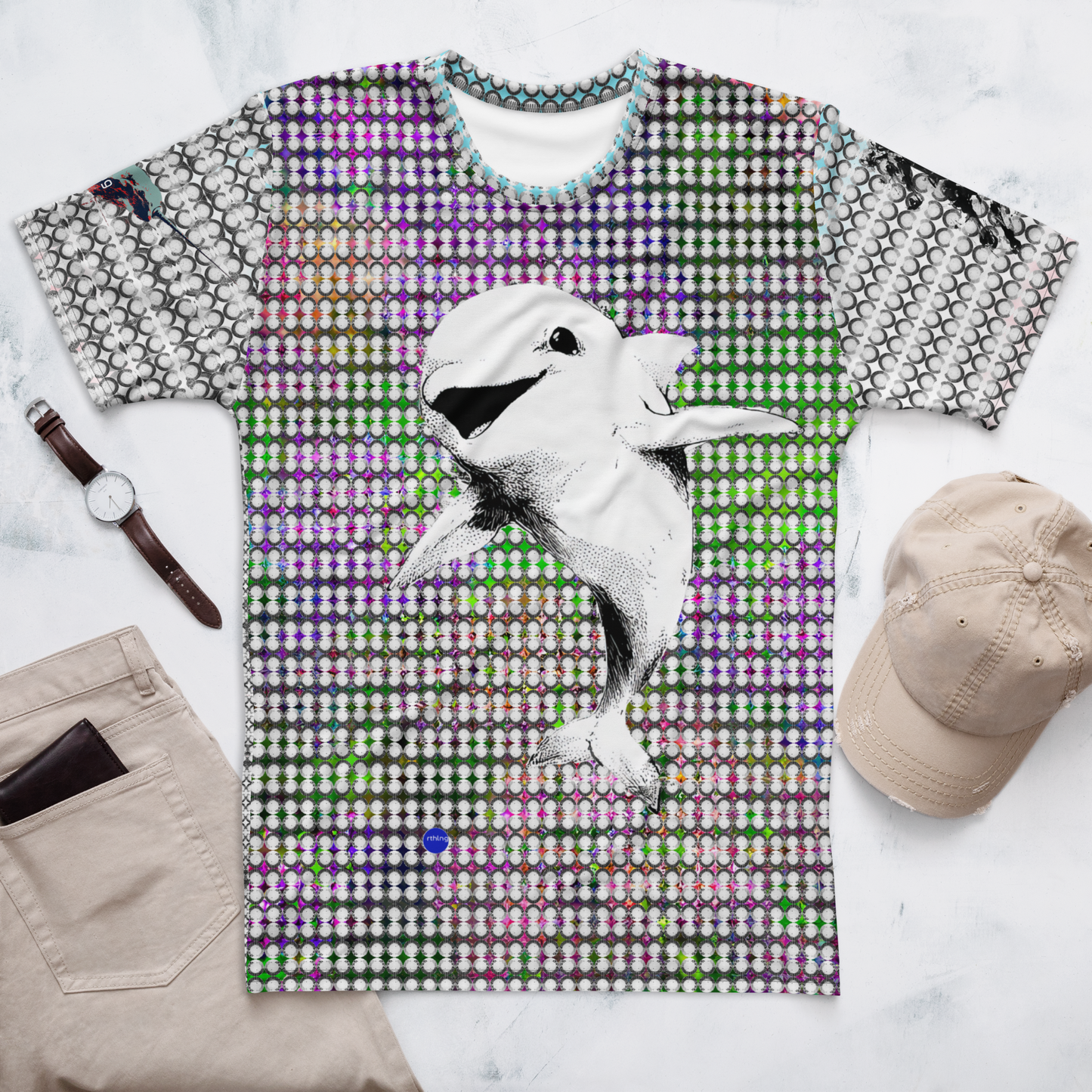 DoT Dolphin T because there's nothing like a bouncing bubbly dolphin to add a bit of smile to your day.