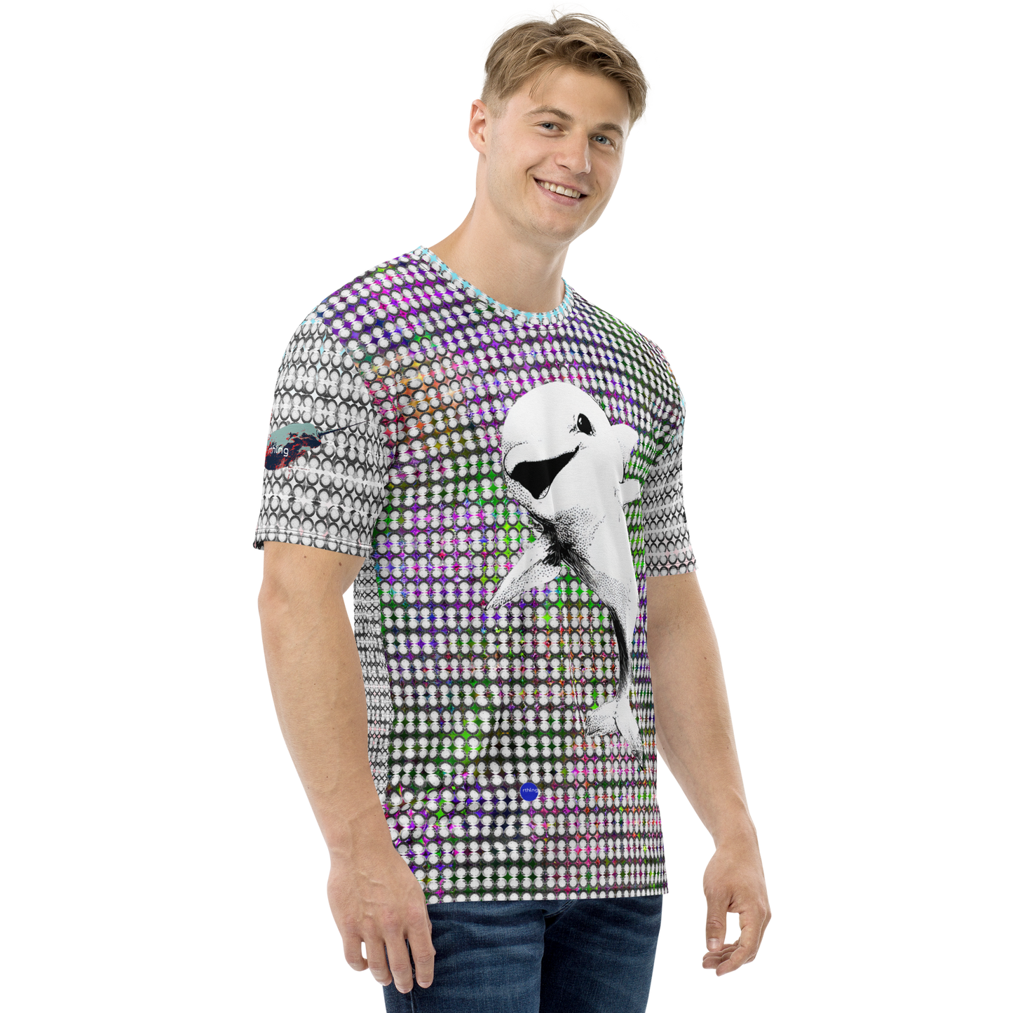 DoT Dolphin T because there's nothing like a bouncing bubbly dolphin to add a bit of smile to your day.