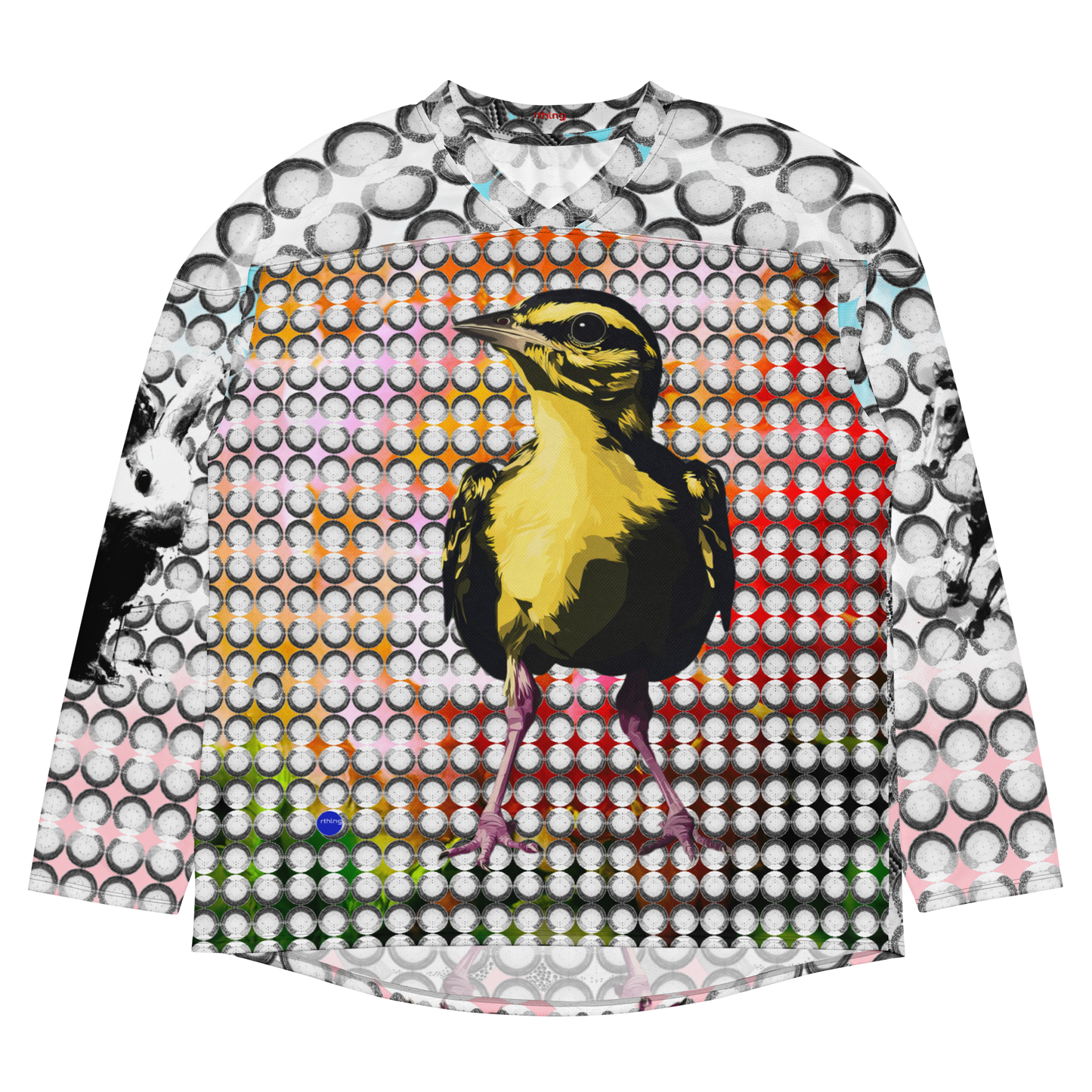 Dot Widdle BRD_Recycled hockey fan jersey