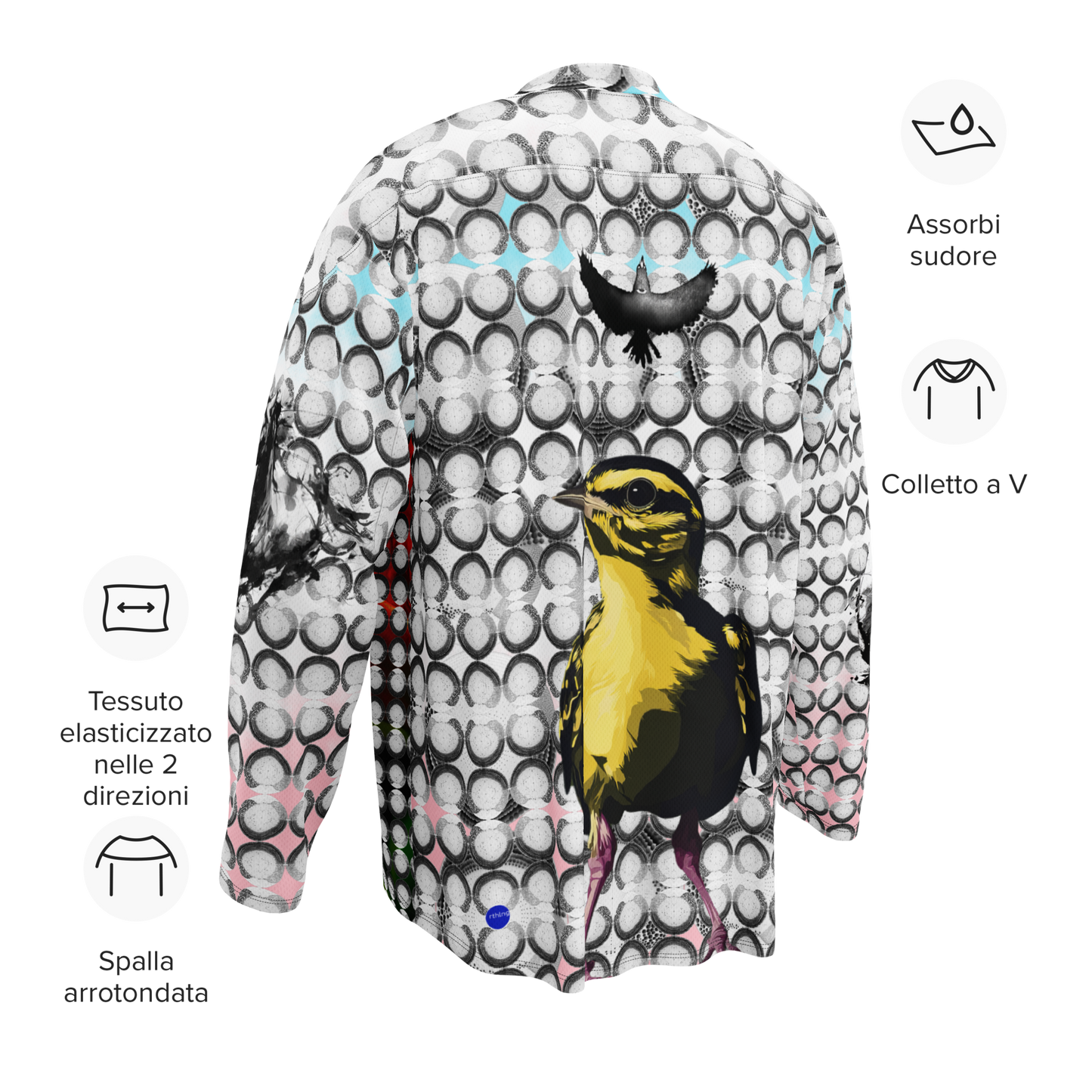 Dot Widdle BRD_Recycled hockey fan jersey