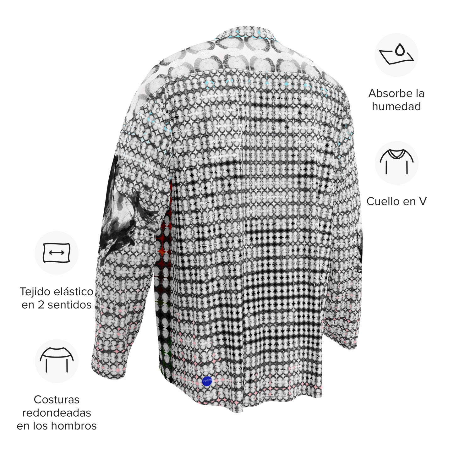 Dot TGR Horse & Bunny Sleeves_Recycled hockey fan jersey